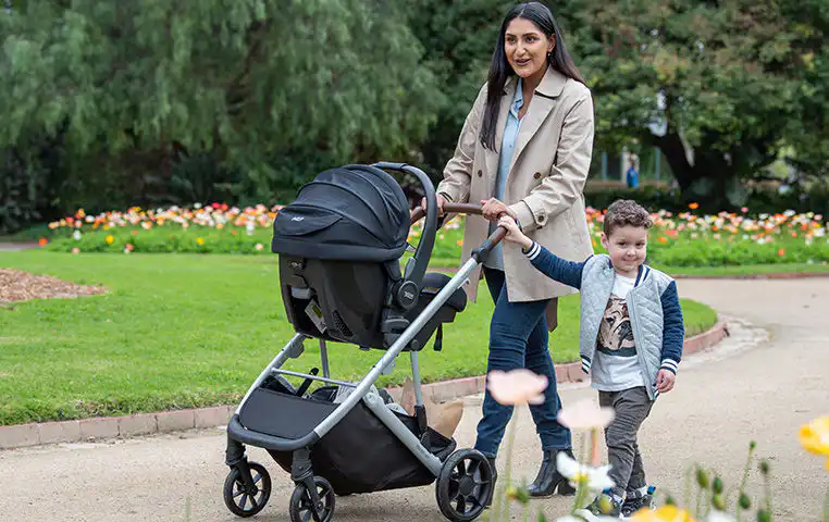 Britax b-pod capsule with pram – ashburton professional installation